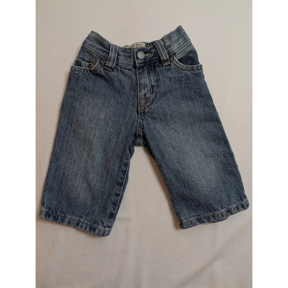 The Childrens Place Est 1989 Baby Boys Blue Bootcut‎ Denim Jeans 6-9 Months